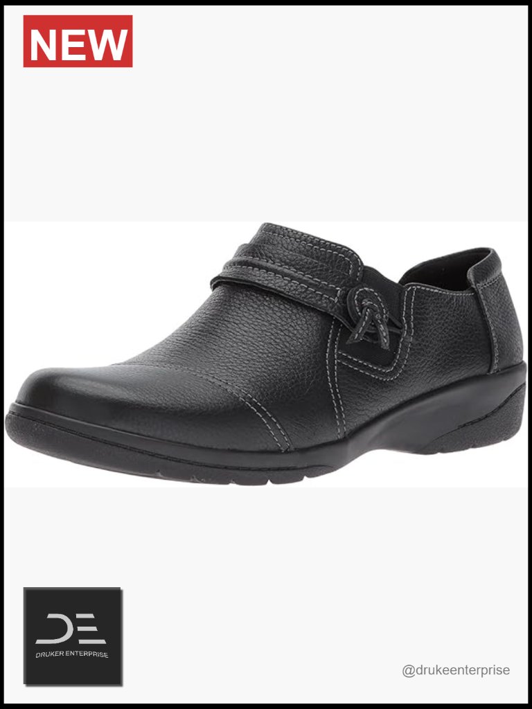 Faux Leather Loafer Slip-On With Cushion Soft Ortholite